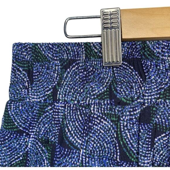 Evereve Laurena Geo Pattern Wide Leg Pull On Pants Womens Size L NWT $88 - Picture 10 of 10